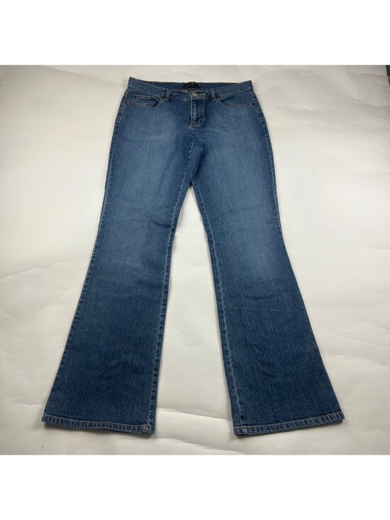 New York & Company Denim - TALL New York & Company Classic Blue Stretch Denim Bootcut Jeans 12T